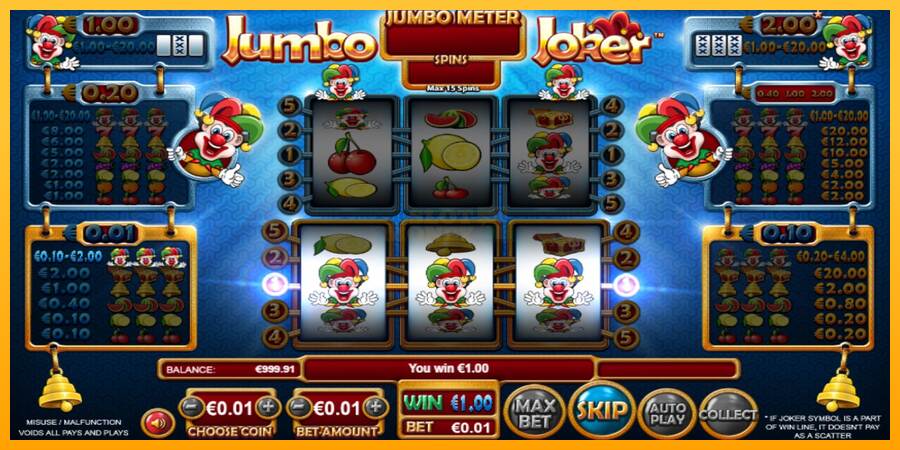 Jumbo Joker máquina de juego por dinero, imagen 3