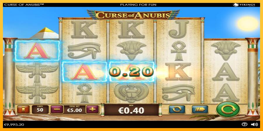 Curse of Anubis máquina de juego por dinero, imagen 2