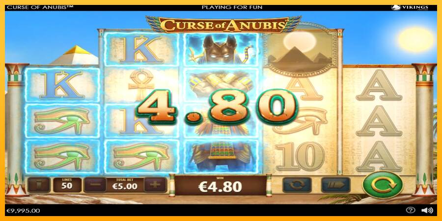 Curse of Anubis máquina de juego por dinero, imagen 3