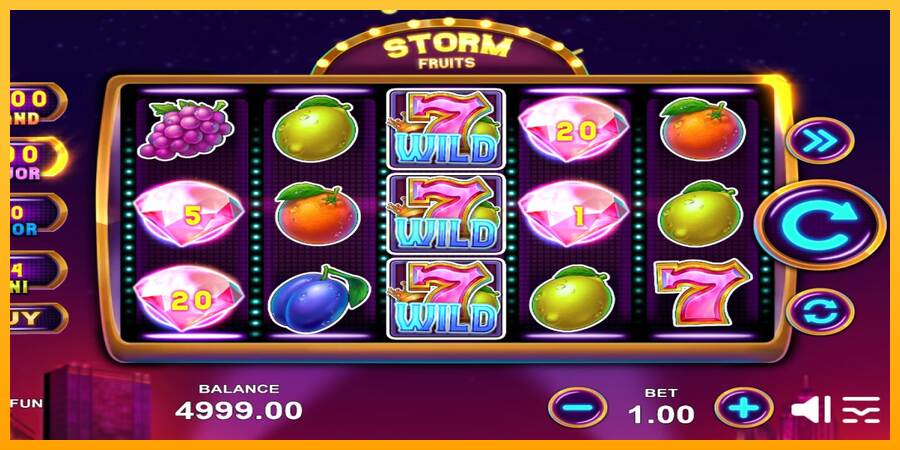 Storm Fruits máquina de juego por dinero, imagen 3