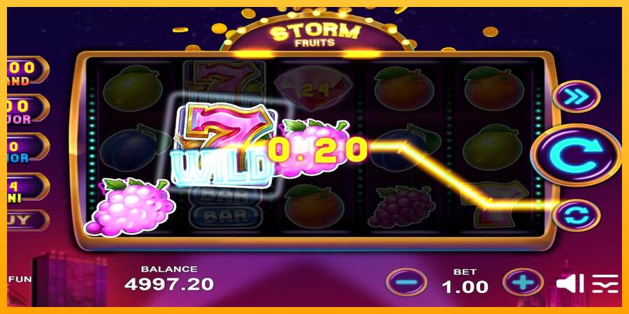 Storm Fruits máquina de juego por dinero, imagen 4