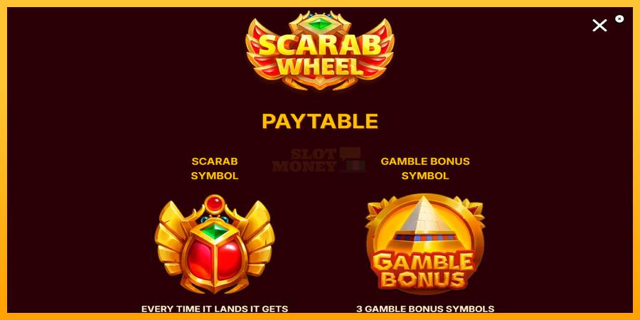 Scarab Wheel máquina de juego por dinero, imagen 5