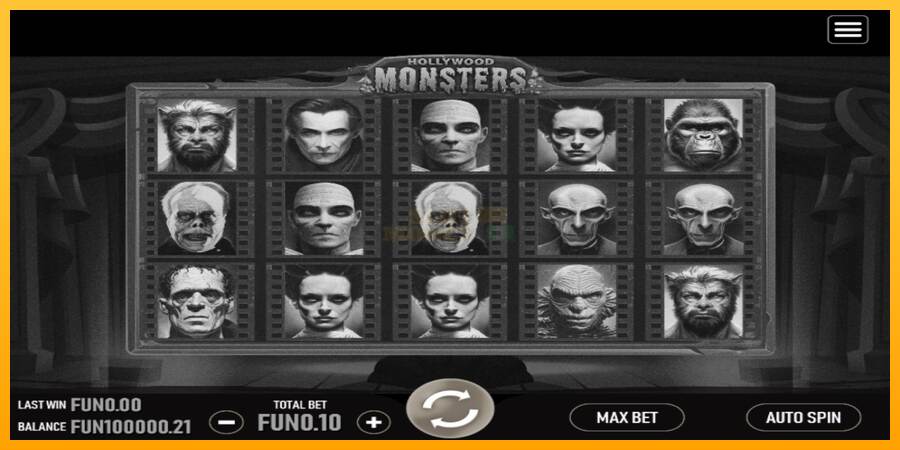 Hollywood Monsters máquina de juego por dinero, imagen 1