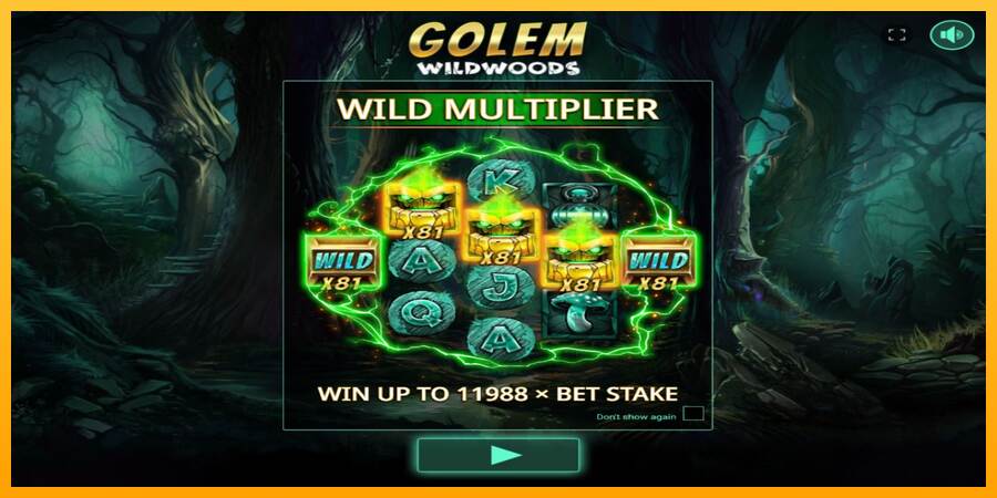 Golem Wildwoods máquina de juego por dinero, imagen 1