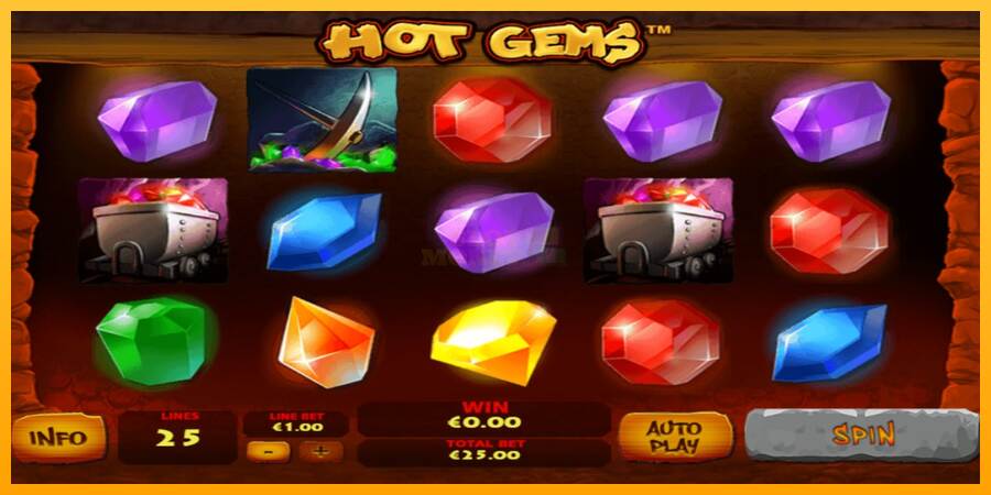 Hot Gems máquina de juego por dinero, imagen 1