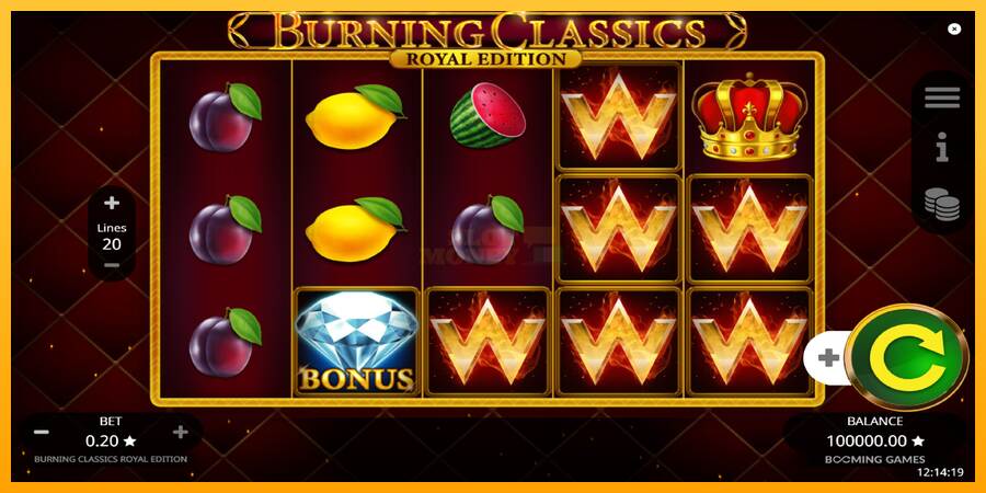 Burning Classics Royal Edition máquina de juego por dinero, imagen 2