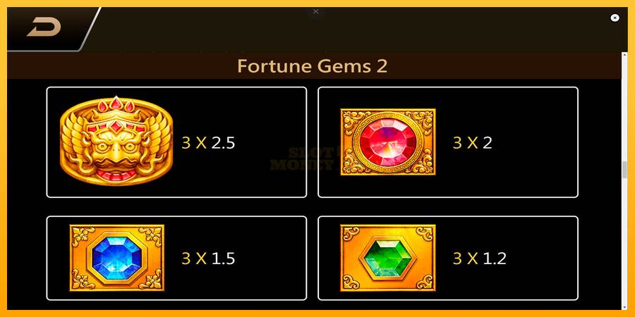 Fortune Gems 2 máquina de juego por dinero, imagen 6