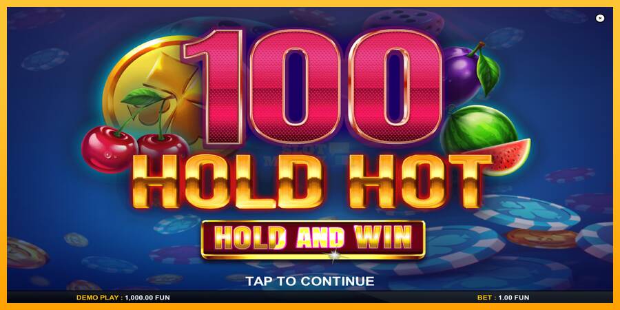 100 Hold Hot Hold and Win máquina de juego por dinero, imagen 1