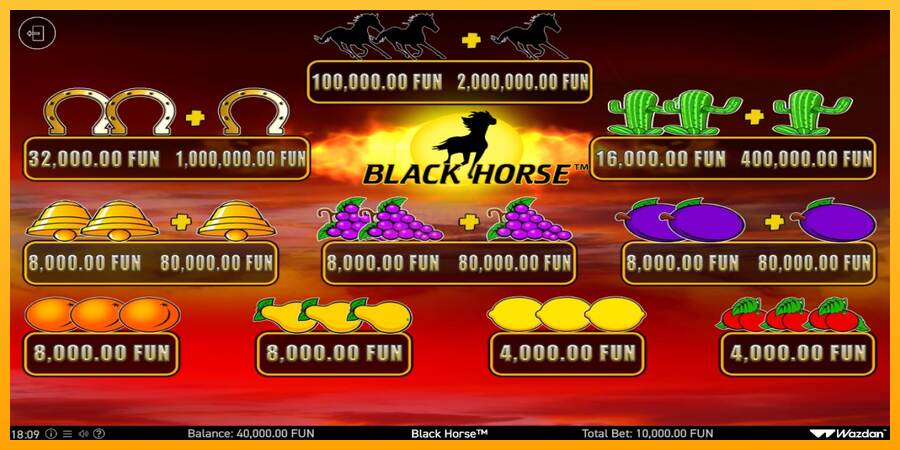 Black Horse máquina de juego por dinero, imagen 4