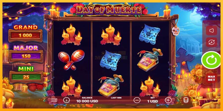 Day of Muerte máquina de juego por dinero, imagen 1