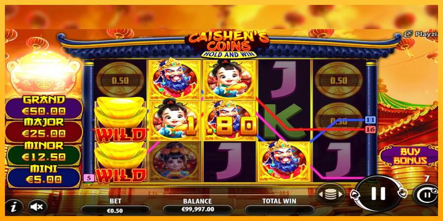 Caishens Coins máquina de juego por dinero, imagen 4