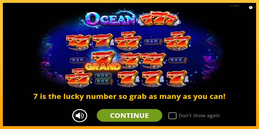 Ocean 777 máquina de juego por dinero, imagen 1