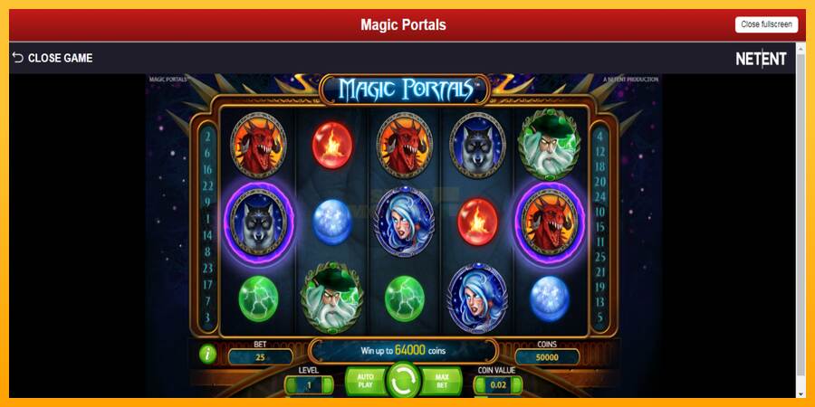 Magic Portals máquina de juego por dinero, imagen 2