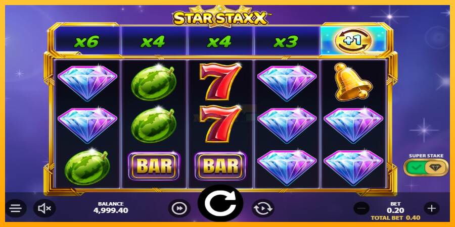 Star Staxx máquina de juego por dinero, imagen 2