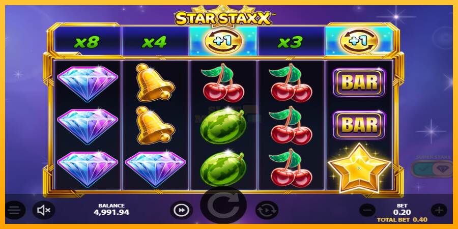 Star Staxx máquina de juego por dinero, imagen 3