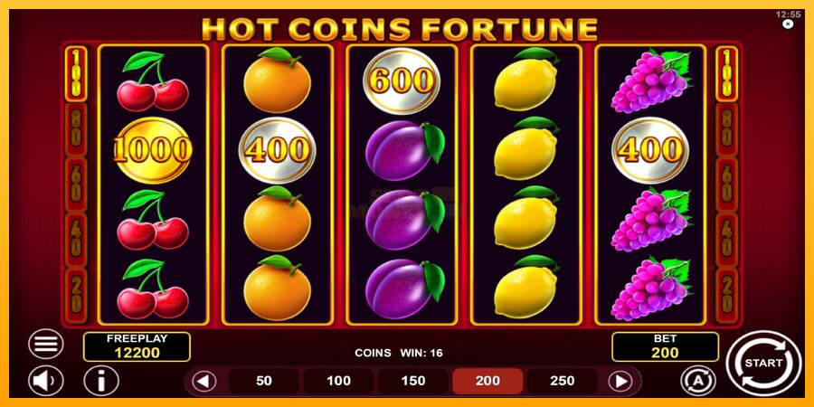 Hot Coins Fortune máquina de juego por dinero, imagen 2