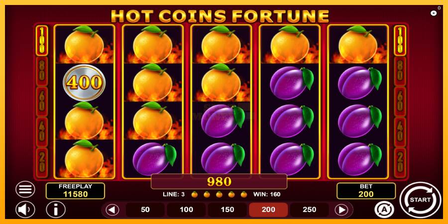 Hot Coins Fortune máquina de juego por dinero, imagen 4