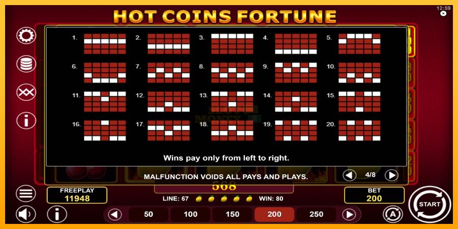 Hot Coins Fortune máquina de juego por dinero, imagen 7