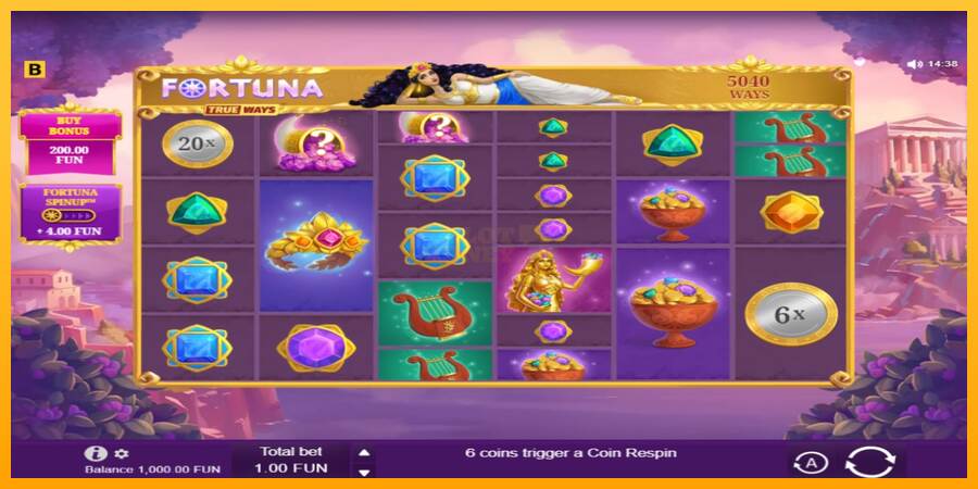 Fortuna Trueways máquina de juego por dinero, imagen 1