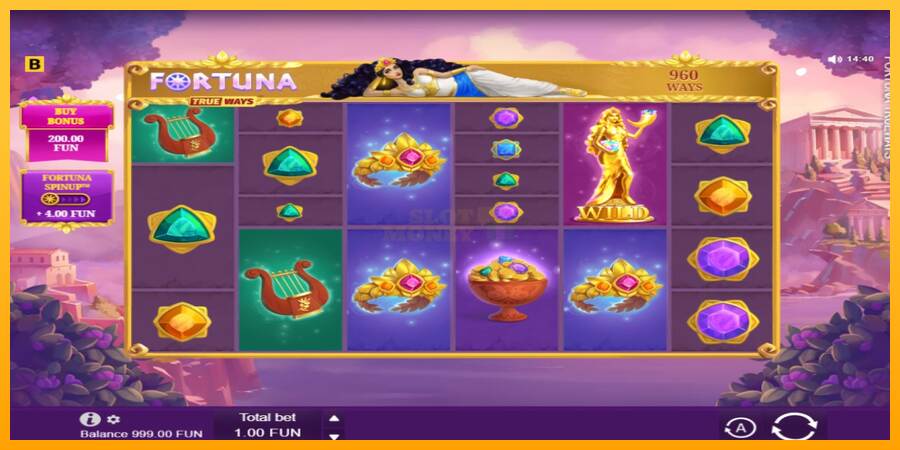 Fortuna Trueways máquina de juego por dinero, imagen 2