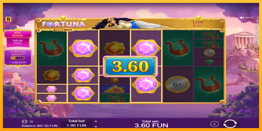 Fortuna Trueways máquina de juego por dinero, imagen 3