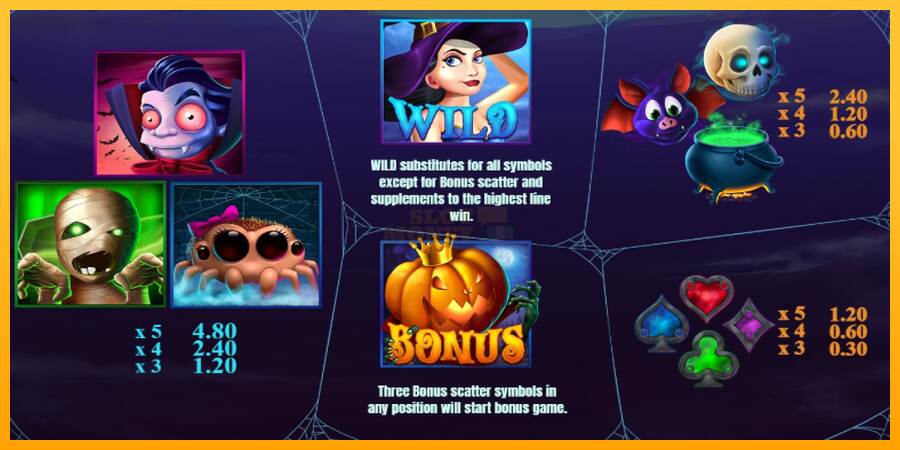 Halloween Adventure máquina de juego por dinero, imagen 4