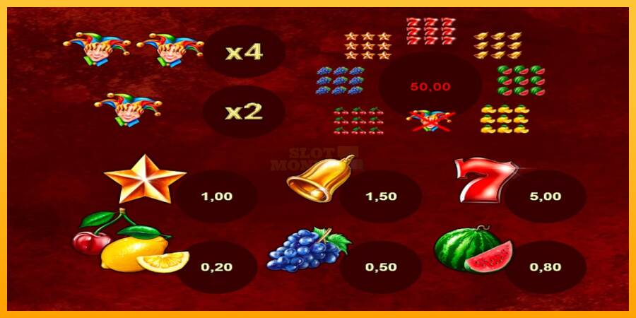 Fruit Joker 5 máquina de juego por dinero, imagen 4