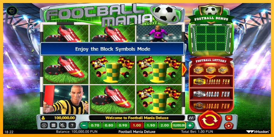 Football Mania Deluxe máquina de juego por dinero, imagen 2