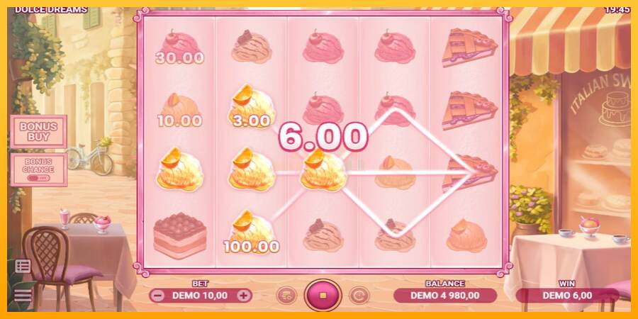 Dolce Dreams máquina de juego por dinero, imagen 3