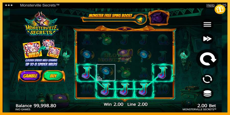 Monsterville Secrets máquina de juego por dinero, imagen 3