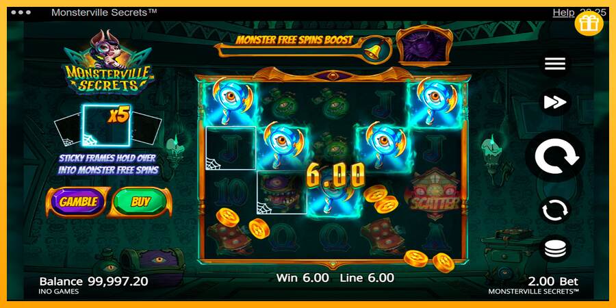 Monsterville Secrets máquina de juego por dinero, imagen 4