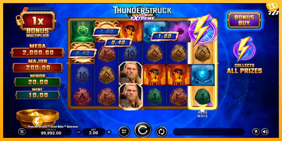 Thunderstruck Gold Blitz Extreme máquina de juego por dinero, imagen 2