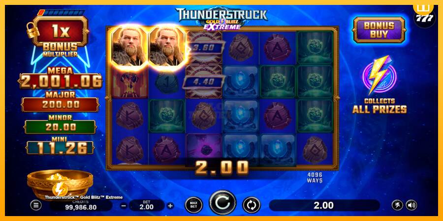 Thunderstruck Gold Blitz Extreme máquina de juego por dinero, imagen 4