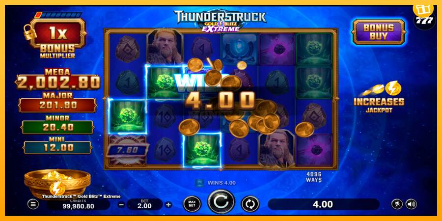 Thunderstruck Gold Blitz Extreme máquina de juego por dinero, imagen 5