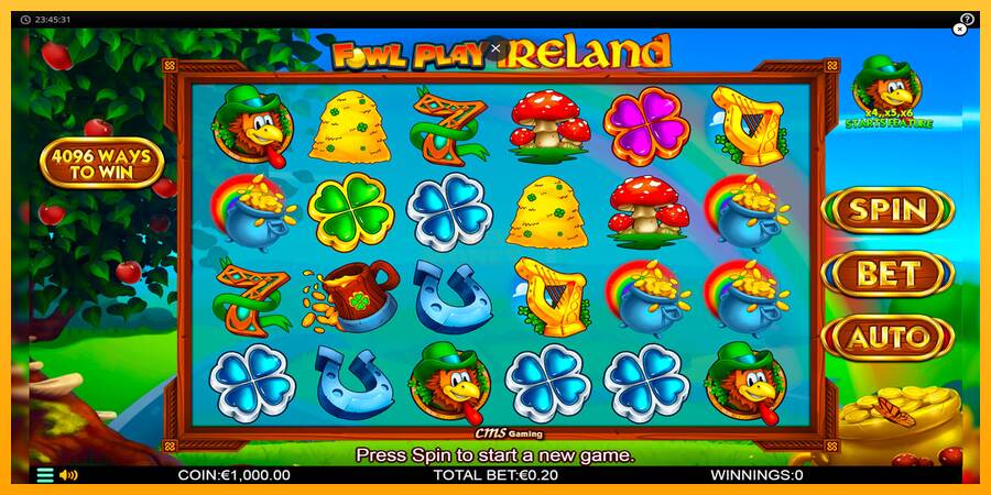 Fowl Play Ireland máquina de juego por dinero, imagen 1