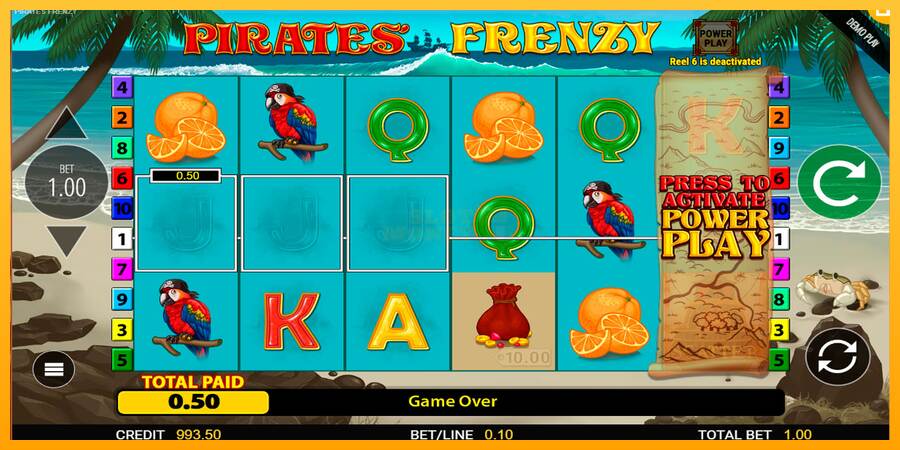 Pirates Frenzy máquina de juego por dinero, imagen 2