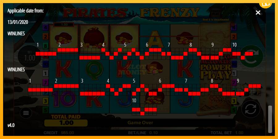 Pirates Frenzy máquina de juego por dinero, imagen 7