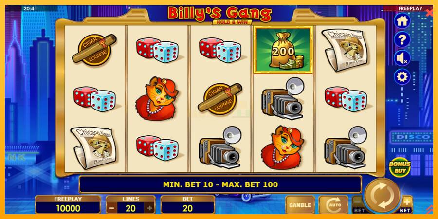 Billys Gang máquina de juego por dinero, imagen 2