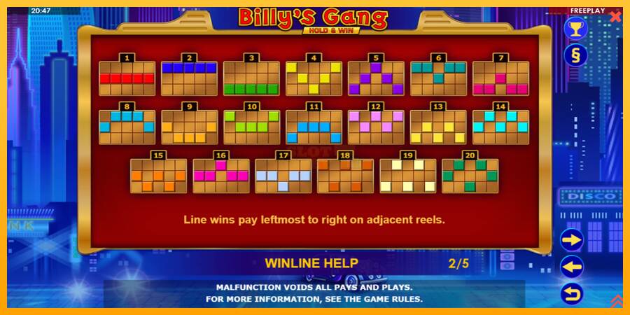 Billys Gang máquina de juego por dinero, imagen 6