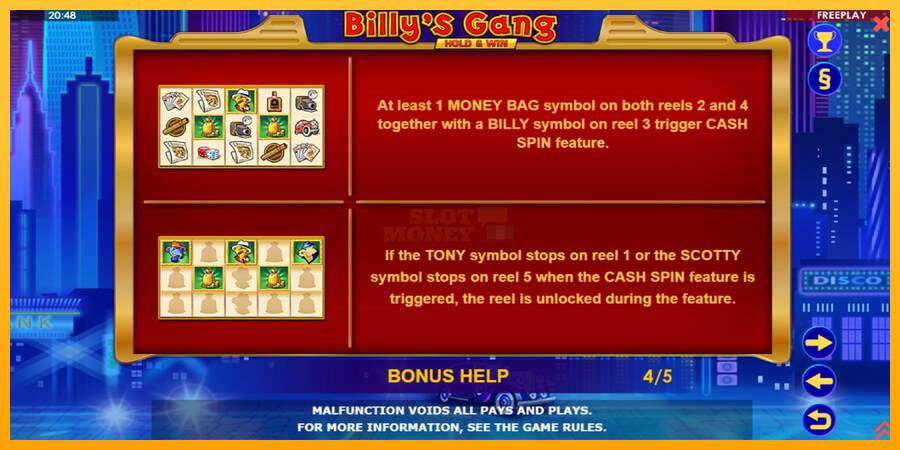 Billys Gang máquina de juego por dinero, imagen 7