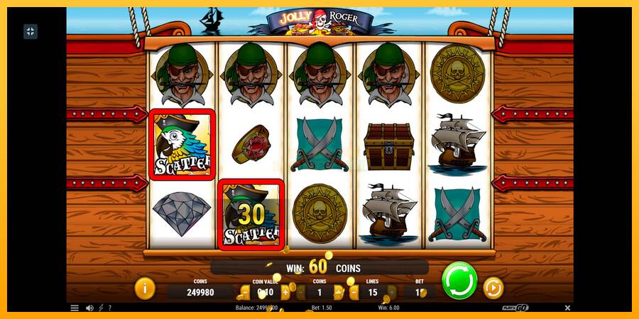 Jolly Roger máquina de juego por dinero, imagen 7