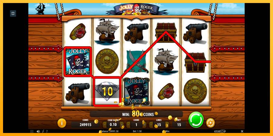 Jolly Roger máquina de juego por dinero, imagen 8