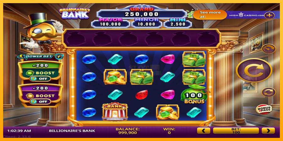 Billionaires Bank máquina de juego por dinero, imagen 2