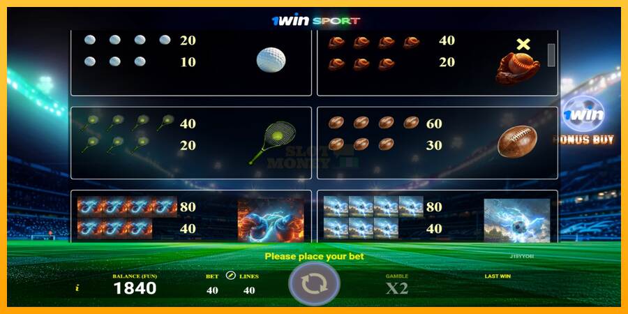 1win Sport máquina de juego por dinero, imagen 4