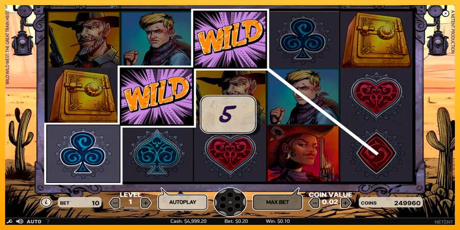 Wild Wild West máquina de juego por dinero, imagen 3