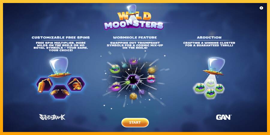 Wild Moonsters máquina de juego por dinero, imagen 1