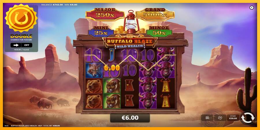 Buffalo Blaze: Wild Wealth máquina de juego por dinero, imagen 4