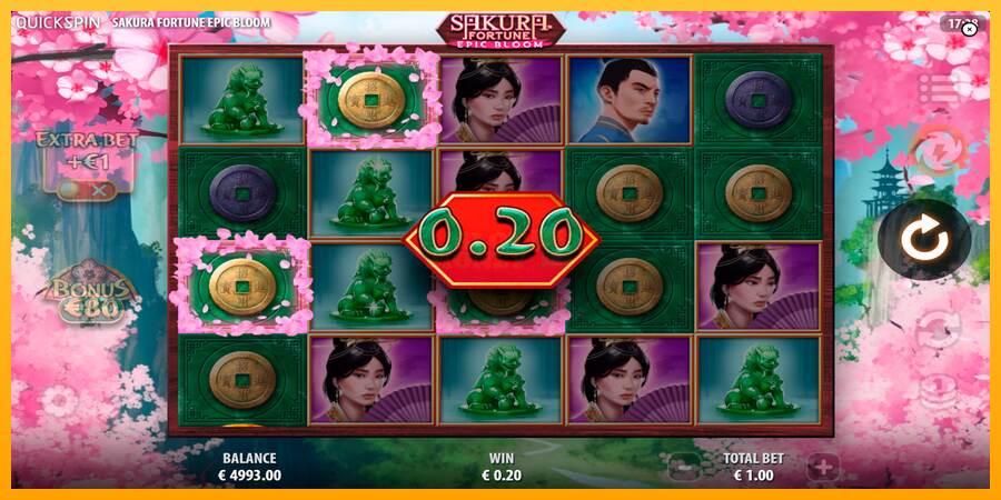 Sakura Fortune Epic Bloom máquina de juego por dinero, imagen 3