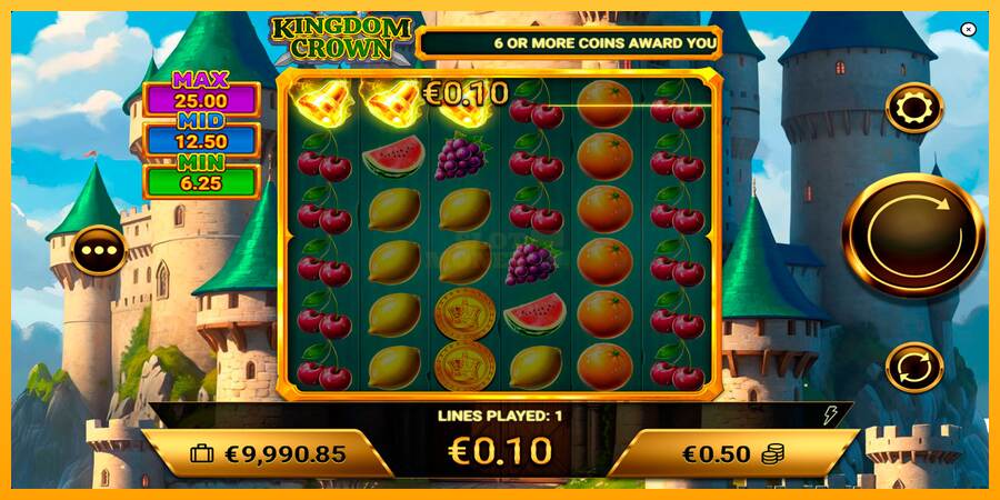 Kingdom Crown máquina de juego por dinero, imagen 2