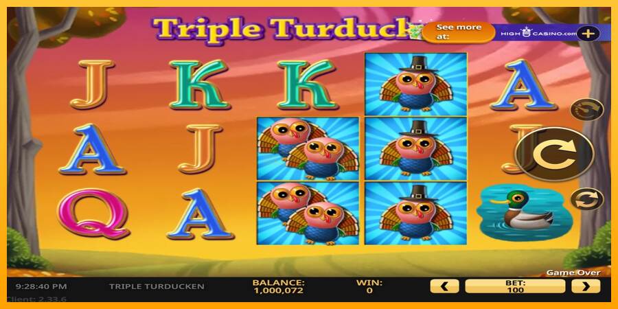 Triple Turducken máquina de juego por dinero, imagen 1